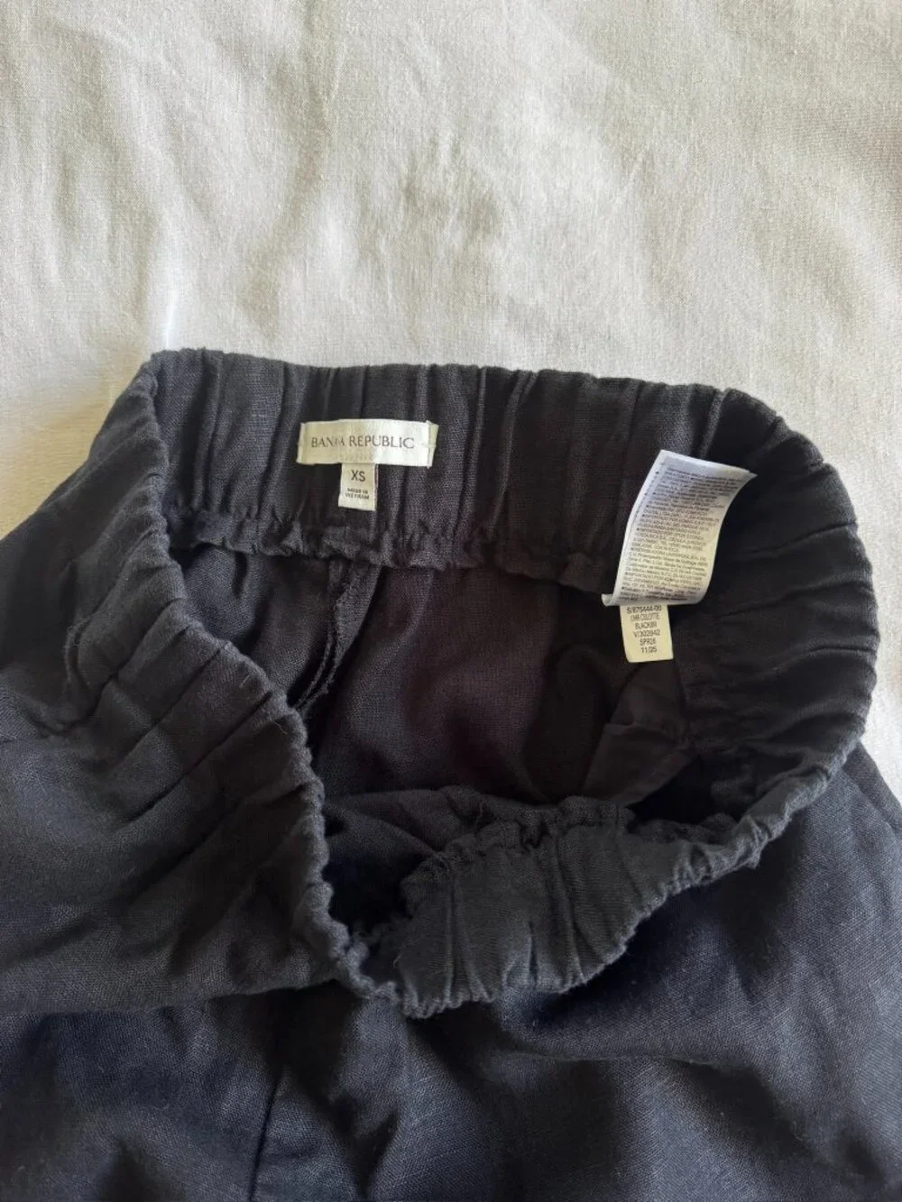 Banana Republic personal note